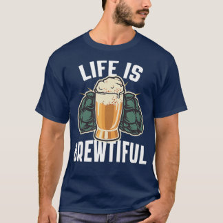 Das Leben ist ein reichhaltiges Kunsthandwerk, das T-Shirt