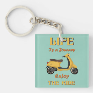 Das Leben ist ein Schlüsselanhänger für die Reise