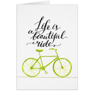 Das Leben ist ein schöne FahrLimones Grün