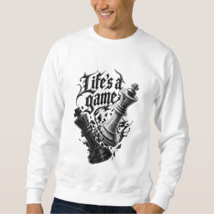 Das Leben ist ein Spiel - Gebrochene Schachkönige Sweatshirt