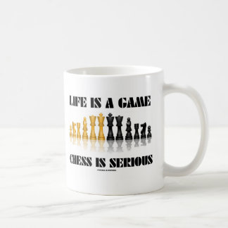 Das Leben ist ein Spiel-Schach ist ernst Kaffeetasse