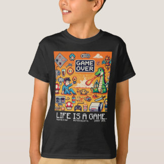 Das Leben ist ein Spiel..: Spielen Sie ab (Kind vo T-Shirt