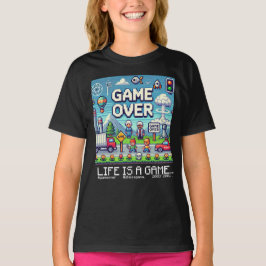 Das Leben ist ein Spiel..: Spielen Sie über (Kind  T-Shirt