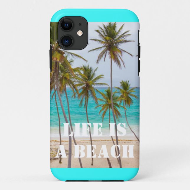 Das Leben ist ein Strand, iPhone 5 Fall Case-Mate iPhone Hülle (Rückseite)