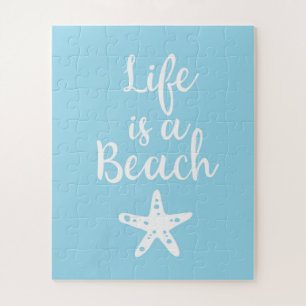 Das Leben ist ein Strand Puzzle