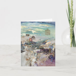 Das Leben ist eine große Leinwand Karte