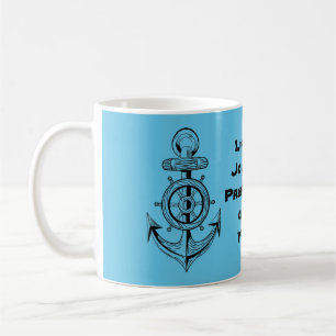 Das Leben ist eine Reise, ich bevorzuge meine auf Kaffeetasse