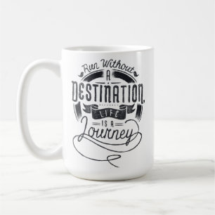 Das Leben ist eine Reise Kaffeetasse