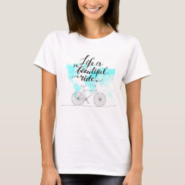 Das Leben ist eine schöne blaue Reise T-Shirt