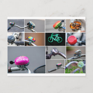 Das Leben ist eine schöne Fahrt mit dem Fahrrad! Postkarte