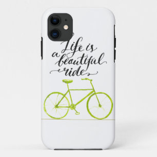 Das Leben ist eine schöne Reise Limegrün Case-Mate iPhone Hülle
