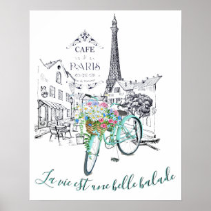 Das Leben ist eine schöne Reise Poster