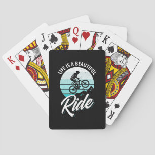 Das Leben ist eine schöne Reise Spielkarten