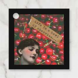 Das Leben ist eine Schüssel Kirschen veränderter K Geschenkanhänger