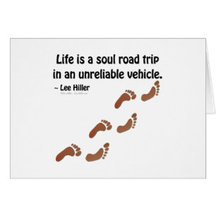 Das Leben ist eine Soul-Reise in einem unzuverläss