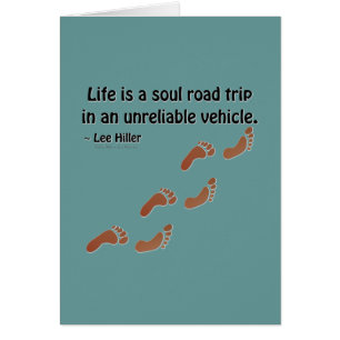 Das Leben ist eine Soul-Reise in einem unzuverläss