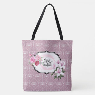 Das Leben ist eine wunderschöne Tasche für das Blu