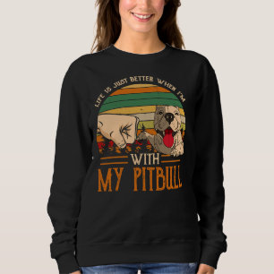 Das Leben ist einfach besser, wenn ich mit meinem Sweatshirt