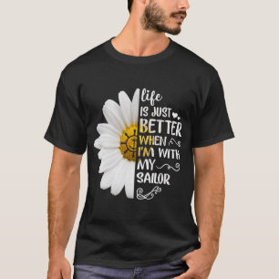 Das Leben ist einfach besser, wenn ich mit meinem T-Shirt