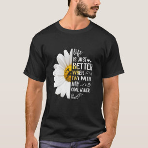 Das Leben ist einfach besser, wenn ich mit meinem T-Shirt