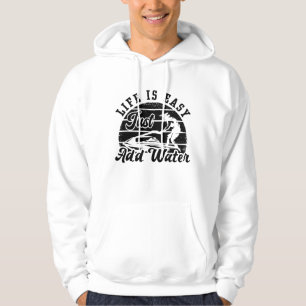 Das Leben ist einfach, um Wasser Jet Ski Jet Ski h Hoodie
