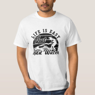 Das Leben ist einfach, um Wasser Jet Ski Jet Ski h T-Shirt