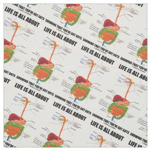 Das Leben ist ganz über das Zeigen, dass Sie Stoff