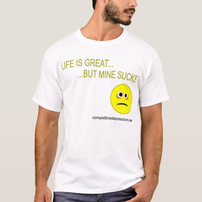 Das Leben ist groß T-Shirt (Vorderseite)