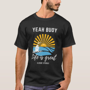 Das Leben ist großartig, ja, Auftrieb, Spaß, Gelb, T-Shirt