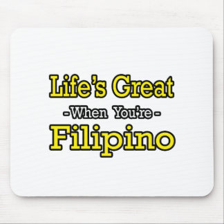 Das Leben ist großartig... Philippino Mousepad