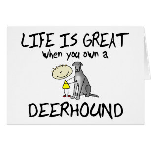 Das Leben ist großes Deerhound