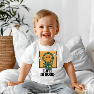 Das Leben ist gut Baby T-shirt
