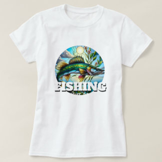 Das Leben ist gut Fischen T-Shirt