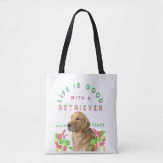 Das Leben ist gut mit einem Retriever