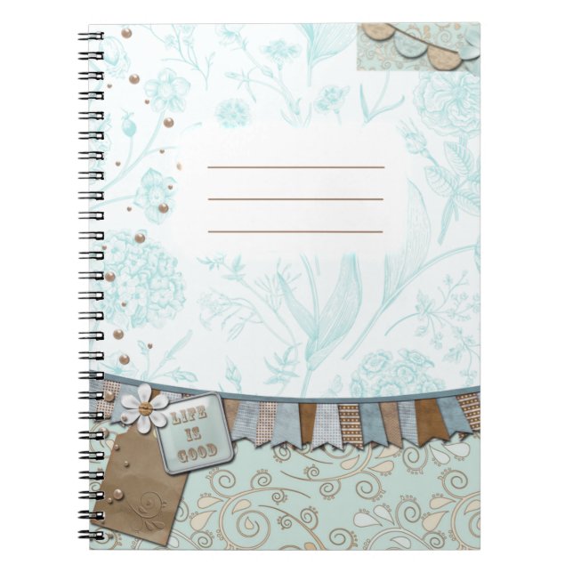 Das Leben ist gut Notizblock (Vorderseite)