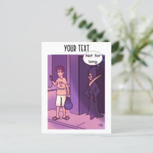 Das Leben ist gut Postkarte