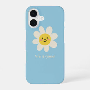 Das Leben ist gut süße Gänseblümchen iPhone 16 Hül Hülle