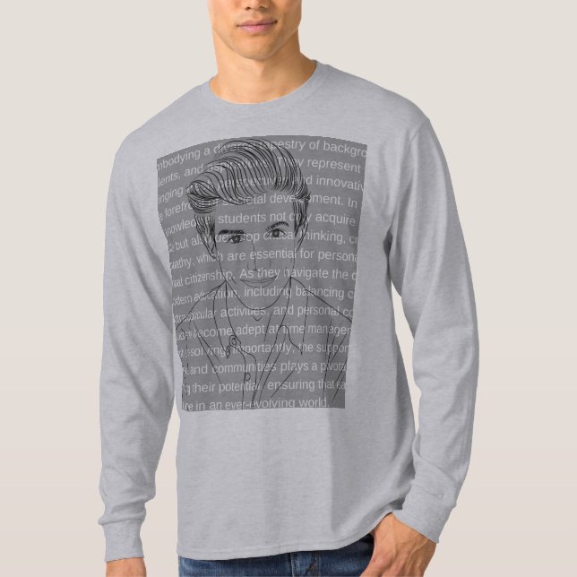 Das Leben ist gut T-Shirt (Vorderseite)