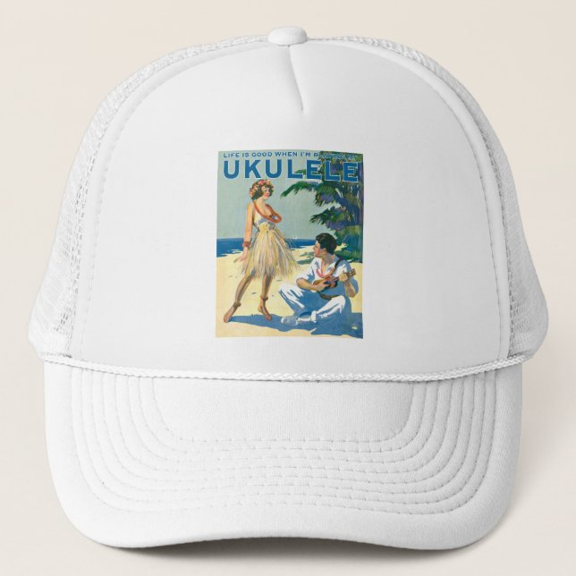 Das Leben ist guter Hut #2 Truckerkappe (Vorderseite)