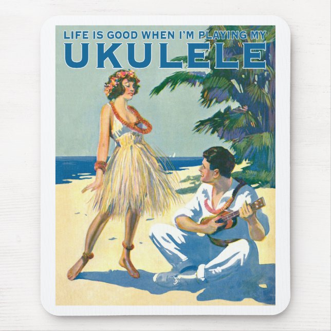 Das Leben ist gutes #2 Mousepad (Vorne)