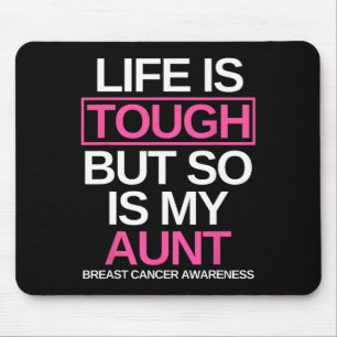 Das Leben ist hart, aber meine Tante ist genauso w Mousepad