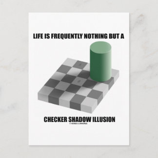 Das Leben ist häufig nichts anderes als ein Schach Postkarte