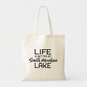 Das Leben ist in Smith-Mountainsee, Virginia Tragetasche