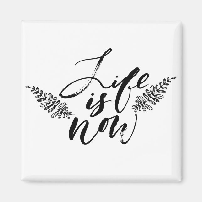 Das Leben ist jetzt Magnet (Vorne)