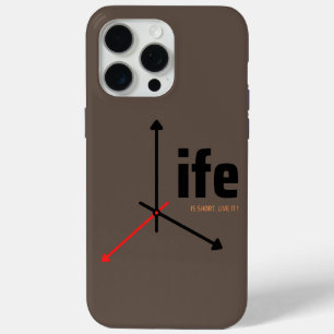 Das Leben ist kurz, leben Sie es Case-Mate iPhone Hülle