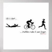 Das Leben ist kurz...Triathlons lassen es länger e