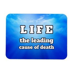 Das Leben ist lustig Magnet