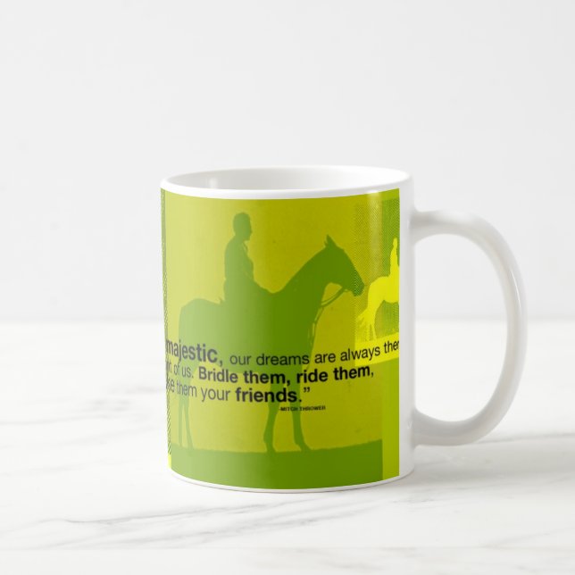 Das Leben ist majestätisch Tasse (Rechts)
