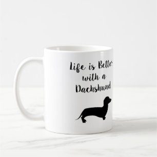 Das Leben ist mit einer Dackel-Tasse besser Tasse