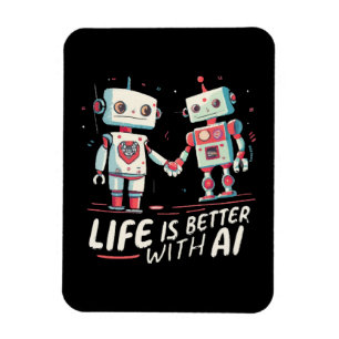 Das Leben ist mit KI besser Magnet